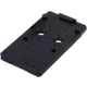 XS Sight Systems Optic Mount, Fits GLOCK 19 MOS, Converts MOS Footprint to Trijicon RMR/Holosun 507, Nitride Finish, Black