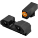 XS Sight Systems R3D 2.0 Sight, Glock STD. HT. 20,21,29,30,30S,37,41, Orange, GL-R202P-6N