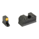 XS Sights R3D, 2.0, Suppressor Height Tritium Night Sight, For CZ P10, Orange Front Outline, Orange Tritium Front/Rear, CZ-R201S-6N