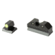 XS Sights R3D, 2.0, Standard Height Tritium Night Sight, For Desert Eagle (.44 Mag/.50AE), Green Front Outline, Green Tritium Front/Rear, MR-R201S-6G