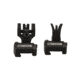 XS Sight Systems TROY Folding Sights w/ CSAT &amp; Tritium Stripe, AR-15, Black, AR-3000-7