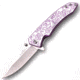XTS FF A003PE Folding Knife, Purple FF A003PE
