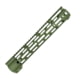XTS AR-15 M-Lok Rail, 12 in, OD Green, XTS-ADZ12-OD