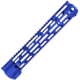 XTS AR-15 M-Lok Rail, 12 in, Blue, XTS-ADZ12-BL