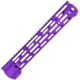 XTS AR-15 M-Lok Rail, 12 in, Purple, XTS-ADZ12-PP