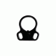 XTS Sling Plate with Oval Loops to Attach Sling, Black SP-2OL