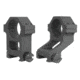 Yankee Hill Machine Offset Combo Scope Ring Set Tall/Offset 30mm Weaver Matte Black