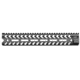 Yankee Hill Machine Rifle Length 12.25 Inch S.L.M. Handguard, M-Lok Sides and Picatinny Top, Black, 12.25 Inch, YHM-5290