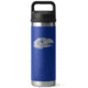 Yeti Rambler 18 oz Water Bottle with Chug Cap - NCAA Kansas, Team Blue, 28100006756