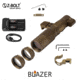 Z-Bolt Blazer LEP Weapon Light - 18350 - Cable Port &amp; Arms Mount, Black, LEP-18350-PORT-BLK-PHCF-17S