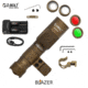 Z-Bolt Blazer LEP Weapon Light Laser - SBR, SMG - 18350, FDE, LEP-18350-FDE-PHCF