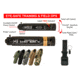 Z-Bolt Infrared Dot Laser Designator, Civilian Legal, 1.000 Meter Range,FDA CLASS 1, 8 Pcs Kit, Hard Case, Coyote Brown, MARK-1ir-KIT-8-HC-CB