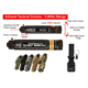 Z-Bolt Infrared Dot Laser Designator, Restricted Sale, 5.000 Meter Range, ANSI CLASS 3R, 4 Pcs Kit, Multicam, MARK-4ir-KIT-4-SP-MC
