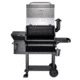Z Grills 10002E 8-in-1 Wood Pellet Grill, BBQ &amp; Smoker, Black/Silver, 54x29x53, ZPG-10002E