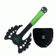 Z-Hunter in, Stainless Steel Blade, Green Cord Wrapped Handle ZB-AXE12