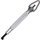 Zak Tool Round Grip Key w/Swivel, Aluminum Finish ZT10