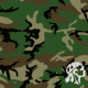 Zan Headgear Bandanna, Cotton, Woodland Camo B008