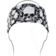 Zan Headgear Headband, All Over Skull HB004