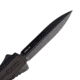 Zastava Arms USA A7 Automatic Folding Knives, 3.6in, Titanium-Coated S35VN, Dagger, Black Wood Handle, ZA7BTD