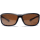 Zeal Optics Backyard Sunglasses, Black + Blue Gloss Frame and Polarized Dark Grey Lens 10061