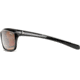 Zeal Optics Backyard Sunglasses, Black Gloss Frame and Polarized Dark Grey Lens 10060