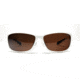 Zeal Optics Backyard Sunglasses, White Gloss Frame and Polarized Dark Grey Lens 10059