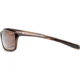 Zeal Optics Backyard Sunglasses, Wood Grain Frame and Polarized Dark Grey Lens 10062