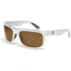 Zeal Optics Essential Sunglasses, White Gloss Frame, Copper Polarized Lens, zop0037-White Gloss-Copper Polarized