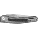 Zero Tolerance Auto Folding Knife, 3.35 in, Plain, CPM MagnaCut, Titanium, carbon fiber, Black, 556