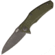 Zero Tolerance Linerlock A/O OD Green Folding Knife,3.25in,S35VN Steel,Standard Edge,Green,Aluminum Handle ZT0770ODBLK