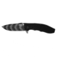 Zero Tolerance Rick Hinderer Folding Knife,3.5in,CPM 20CV Steel,Tiger Stripe Finish Blade,Black Titanium Handle, 0562TS