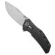Zero Tolerance Zero Tolerance 0308CF FSS Limited Edition Knife Black Textured CF 3.75" Satin, Black, Bohler M390, adult, BHQ-199559