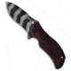Zero Tolerance Zero Tolerance 0350 Assisted Open Knife Black Cherry G-10 3.25" Tiger Stripe, Black/Red, CPM S30V, adult, BHQ-138128