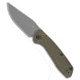 Zero Tolerance Zero Tolerance 0512 Automatic Knife Olive Canvas Micarta/SW Ti 3.5" Gray SW, Green, CPM CRU-WEAR, adult, BHQ-221306