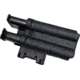 Zero9 Double Mag Case Holster, Single Stack 45cal - Horizntl, Tek-Lok, Plain Black, 4037-BW-TEK-HOR