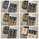 Zero9 Triple Mag Case Holster, Other .45 ACP, Molle Loks, Coyote, Z9-4024-COY-MLK