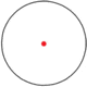ZeroTech Optics Trace 1x25mm Red Dot Sight, 3 MOA Red Dot Reticle, Black, TRRD125