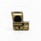 ZeroTech Optics Trace H.A.L.O 1x28mm Enclosed Micro Reflex Red Dot Sight, 3 MOA Dot, Flat Dark Earth, TRAE28-FDE