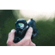 ZeroTech Optics Trace H.A.L.O 1x28mm Reflex Red Dot Sight, 3 MOA Dot Reticle, Green, Enclosed, Black, TRAE28G