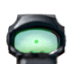 ZeroTech Optics Trace H.A.L.O 1x28mm Reflex Red Dot Sight, 3 MOA Dot Reticle, Green, Enclosed, Black, TRAE28G