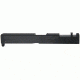 Zev Technologies Glock 17 Stainless Steel Slide A45 With Leupold Deltapoint Sight Cut Black DLC Coated