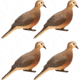 Zink Full Body Dove Decoys, 4 Pk, 1410678