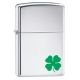 Zippo A Bit O Luck Classic Style Lighter, High Polish Chrome 24007