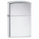 Zippo Armor Wall Chrome Classic Lighter, High Polish Chrome 167