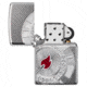 Zippo Armor Poker Chip Design Lighter w/ Click, Silver, One Size, 49058