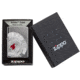 Zippo Armor Poker Chip Design Lighter w/ Click, Silver, One Size, 49058