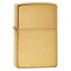 Zippo Classic Style Brushed Brass Lighter w/out Solid Brass Engraving 204B