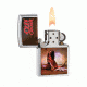 Zippo Classic Style Lighter, Brushed Chrome 200