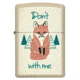 Zippo Don't Fox w/ Me Pocket Lighter, 29615