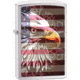Zippo Eagle Flag Brushed Chrome, Lighter ZO28652